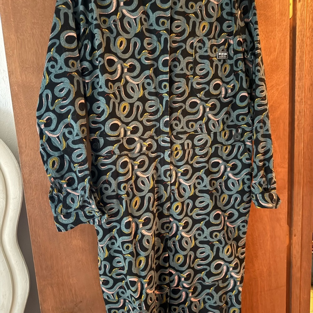 Wild Fang Snake Long Sleeve Jumpsuit